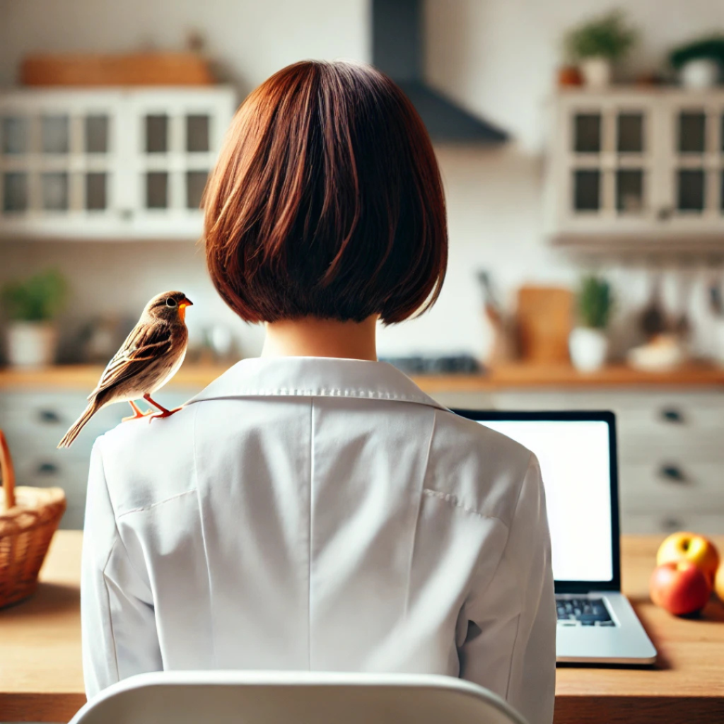 Nutricionista especializada em emagrecimento atendendo paciente